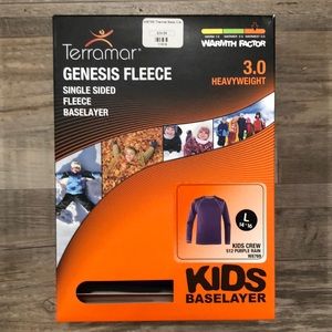Terramar Purple Fleece Base-layer Top W87…